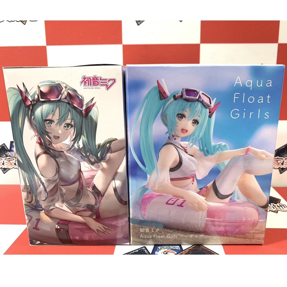 初音未來 Aqua Float Girls 公仔 泳裝 海邊 模型 景品 裝飾