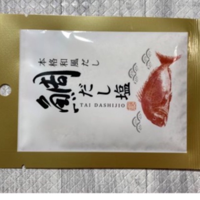 鯛魚湯高湯鹽　【日本直郵】 簡單調味　日本料理