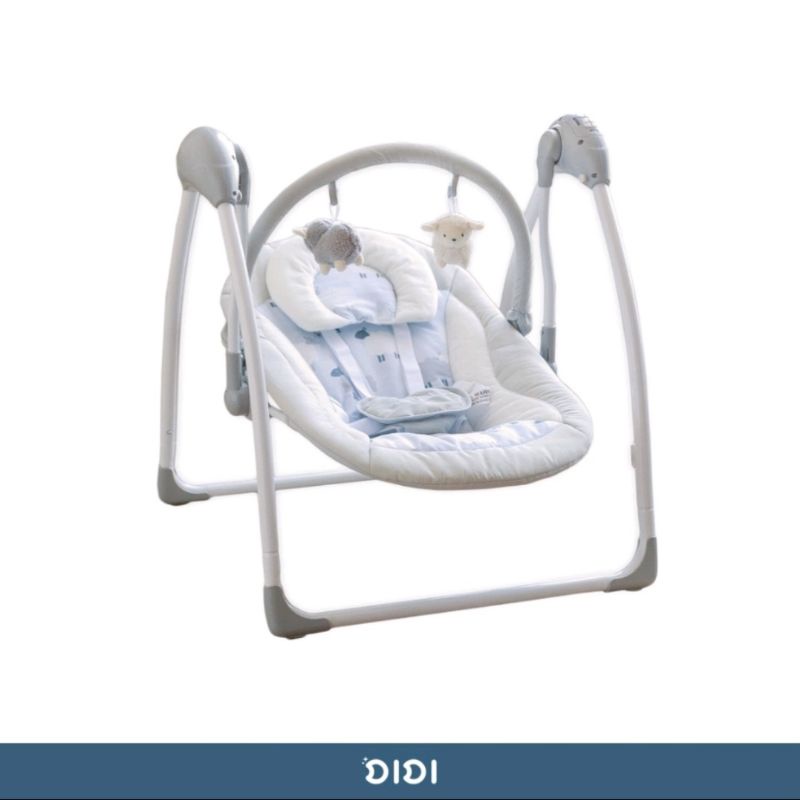 二手八成新請看描述【DIDI】電動嬰兒搖椅，嬰兒搖床、電動搖椅、嬰兒床、滿月禮、安撫椅、電動搖床