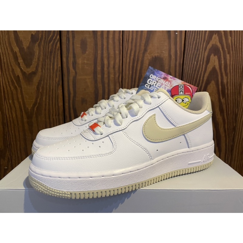 {OGC} NIKE AIR FORCE 1 LOW LINEN 奶茶 亞麻 低筒 男女 DZ2771-121