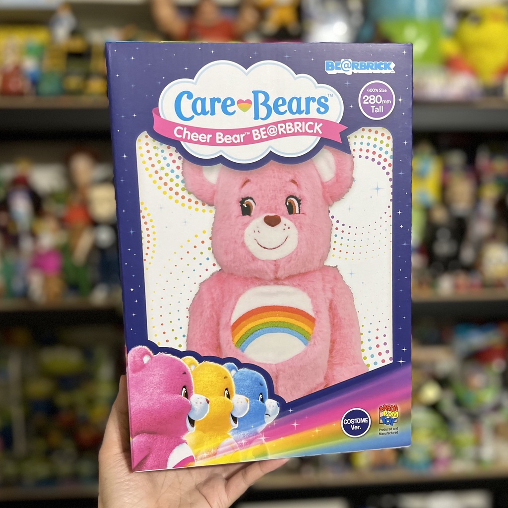 現貨 正品 Medicom Bearbrick x Care Bears Be@rbrick 400% 絨毛 熊 潮流熊