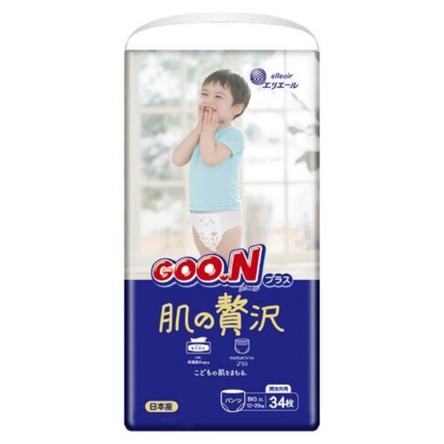 日本大王 GOO.N 境內版奢華肌褲型紙尿褲(L/XL)