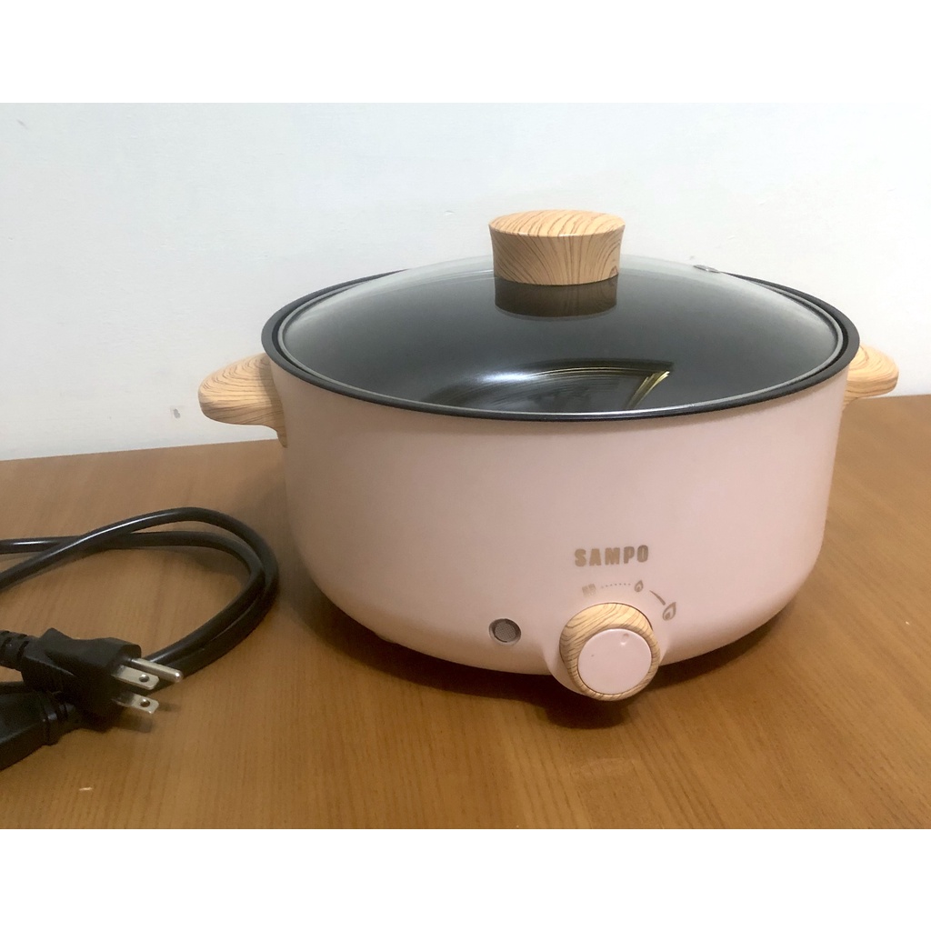 聲寶 SAMPO TQ-B1930 粉色 3L 日式多功能料理鍋 電火鍋