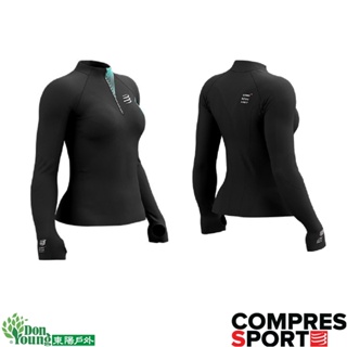 【COMPRESSPORT瑞士】女款 Postural.3 越野長袖跑衣 1237