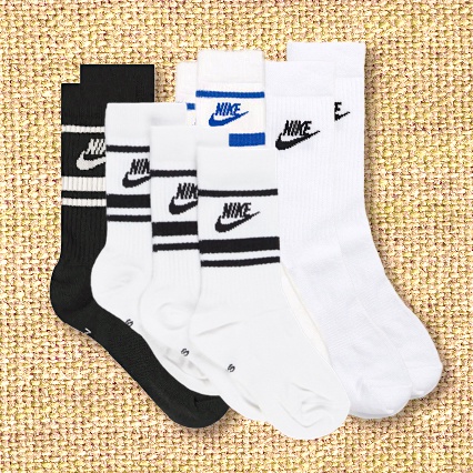 正版 Nike Essential Socks 運動襪 休閒襪 復古 logo 白襪 黑襪 男女 中筒襪 日本限定長襪