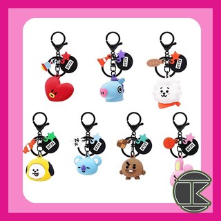 【現貨】BT21 鑰匙圈 公仔盲盒 MINI KIND 鑰匙圈 盒玩 盲抽 一中盒7入 愛蛋客
