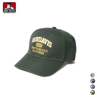 BEN DAVIS TWILL CURVED BRIM CAP 刺繡 字型 鴨舌帽 棒球帽 4色