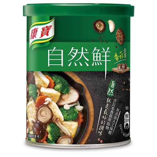 康寶 自然鮮香菇風味調味料(180G)【愛買】