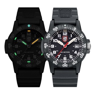 LUMINOX 手錶 雷明時SEA TURTLE 0300海龜系列腕錶-黑x白時標/39mm 0301