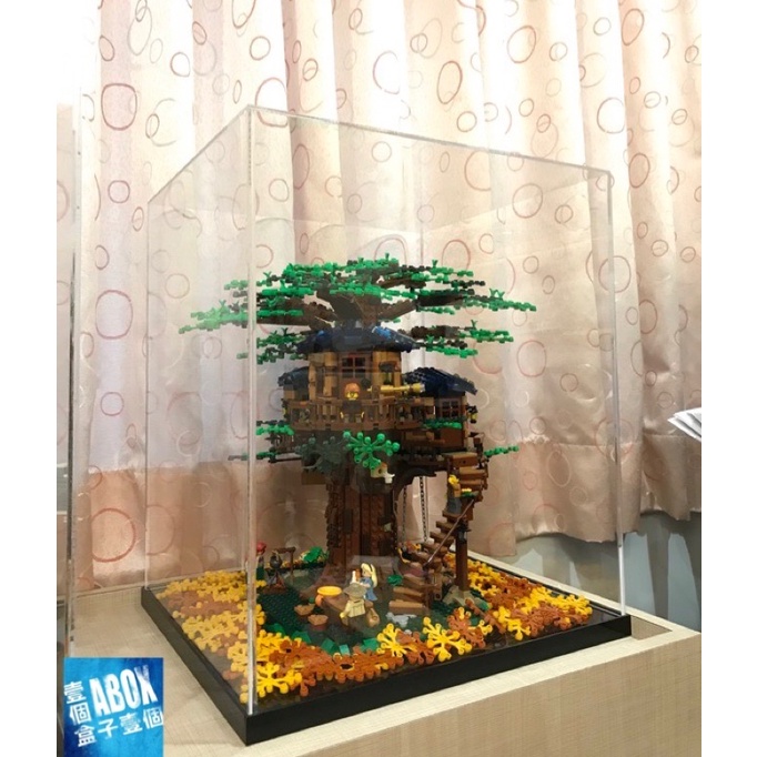 【ABOX】 高透光 壓克力樂高 LEGO 21318 樹屋 Tree House 罩式 展示盒