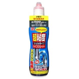 日本獅子化學PIX超黏度凝狀水管清潔劑400g