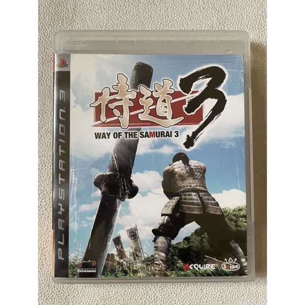 ［哇！東西］PS3 侍道3 WAY OF THE SAMURAI 3 DVD 遊戲光碟 超值品