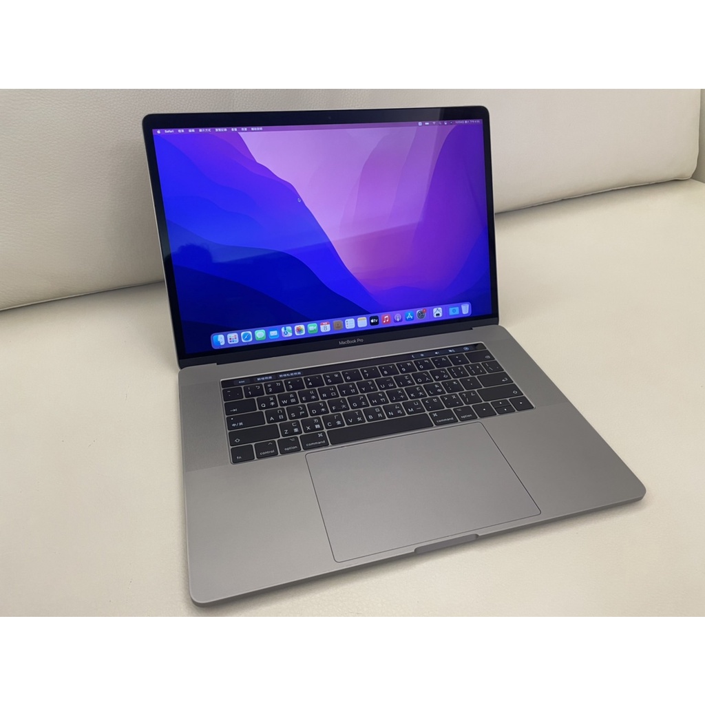 福利機 MacBook Pro i7 16G Touch Bar A1707 15吋 獨顯4G 蘋果 二手筆電