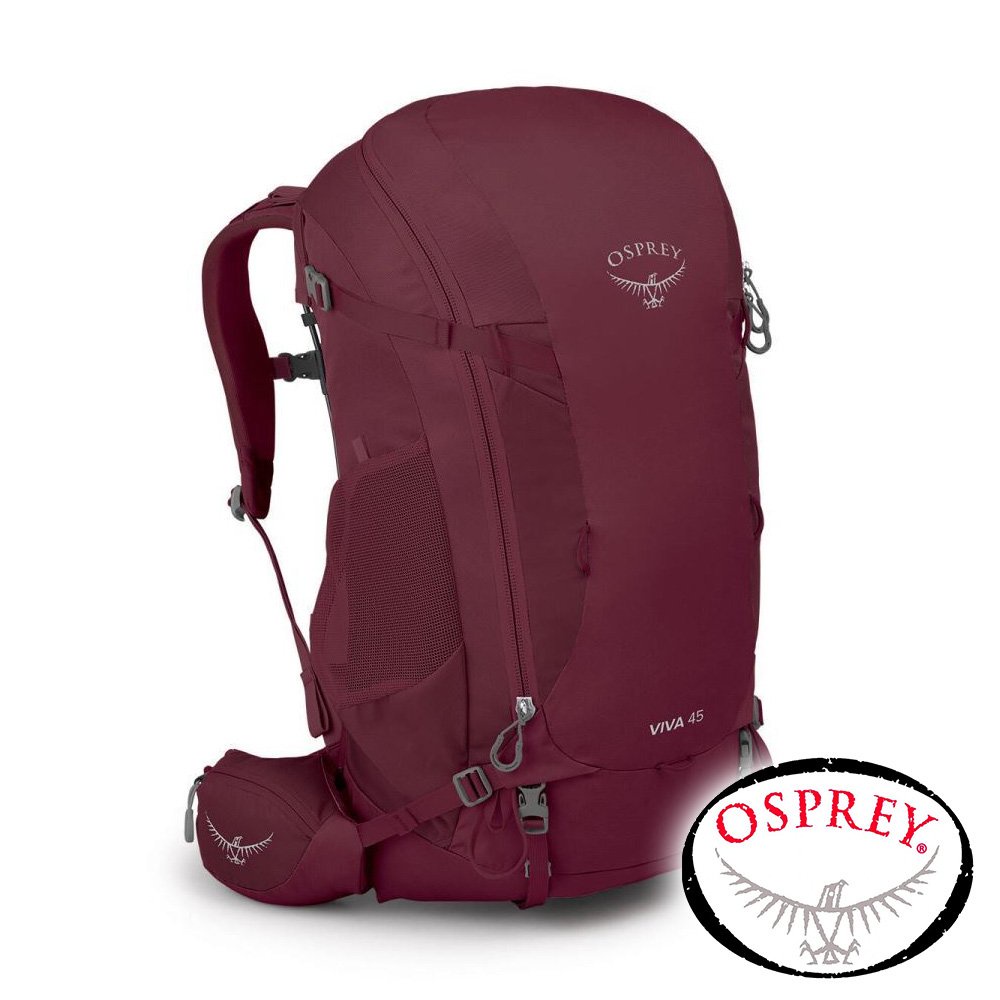 【美國 OSPREY】Viva 45透氣登山背包 45L 『解毒紫』10004176