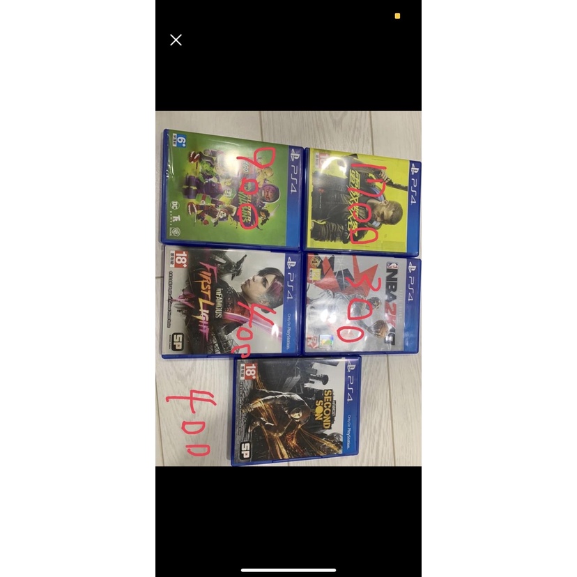 二手PS4遊戲片(台南市可面交)