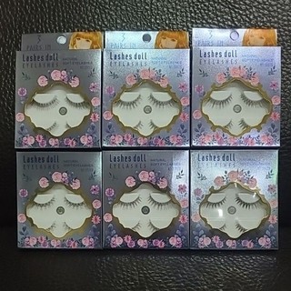 [附發票] Lashes doll 超自然透明梗睫毛(3對入)