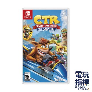 【電玩指標】十倍蝦幣 NS Switch 袋狼大進擊賽車 氮氣爆衝 袋狼 完全重製版 英文版 克拉修 Crash 賽車