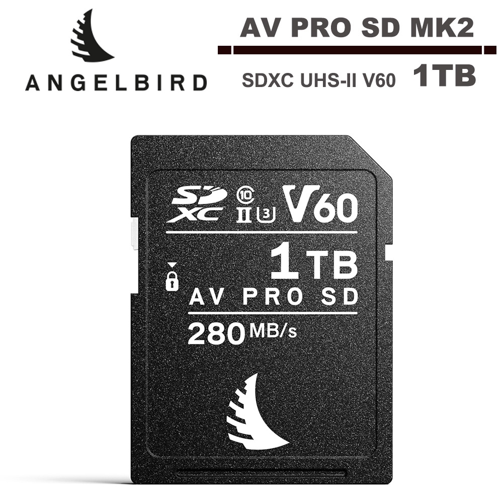 ANGELBIRD AV PRO SD MK2 SDXC UHS-II V60 1TB 記憶卡 公司貨