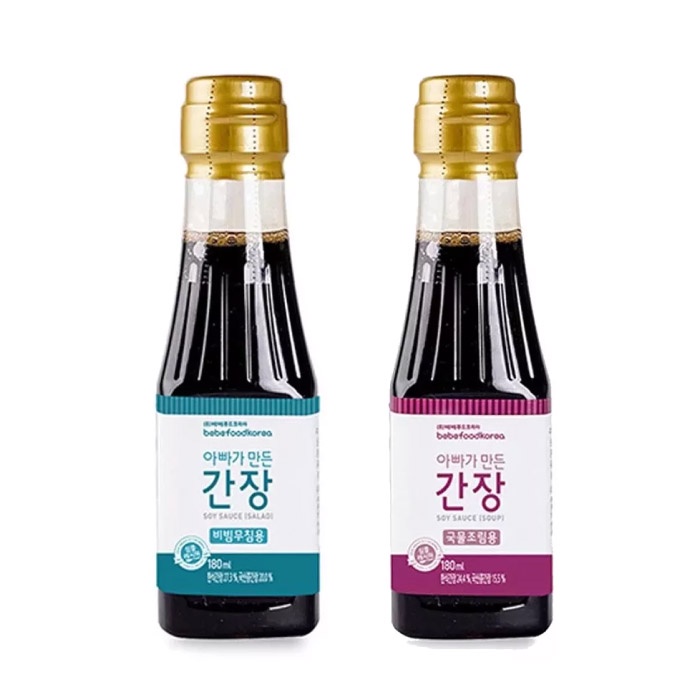 韓國bebefood寶寶福德 寶寶專用醬油(2款可選) 【麗兒采家】