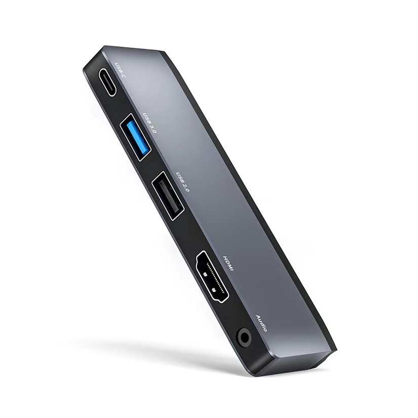 USB C Hub Docking Station 5-in-1 for Microsoft Surface Pro X