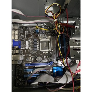 華碩 ASUS P8Q77-M BM6675 1150腳位 內建顯示 Intel Q77晶片 4組DDR3 6組SATA