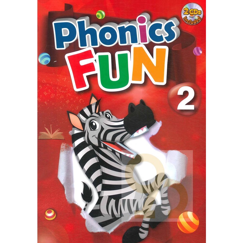 堂奧兒童美語練習Phonics Fun 2(附CD)
