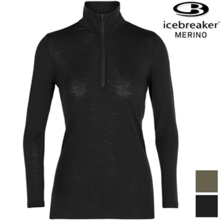 Icebreaker Everyday BF175 女款 半開襟長袖上衣/美麗諾羊毛 104473