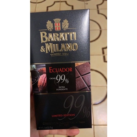 現貨-義大利🇮🇹 1858百年品牌 99%特黑巧克力 70g