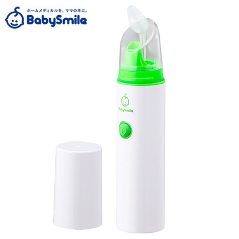 日本babysmile 二手 近全新 電動吸鼻器 攜帶式 長短吸頭 電動鼻涕鼻水吸引器