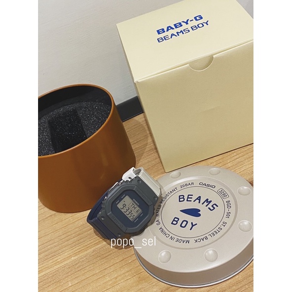 【預購🔥】BABY-G × BEAMS BOY 聯名 別注 BGD-501 聯名款 手錶 錶