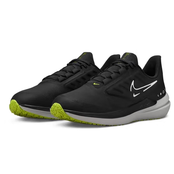 Nike Air Winflo 9 Shield 黑白 防潑水 男鞋 DM1106001 Sneakers542