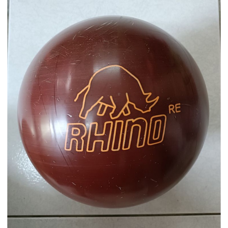 Brunswick Rhino Re 經典犀牛 二手 保齡球 飛碟球 曲直球 中古