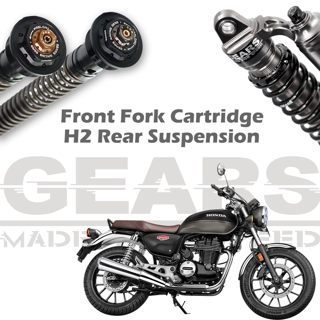 【GEARS集亞】HONDA CB350 EV後避震 H2後避震器 前叉阻尼系統雙內管匣