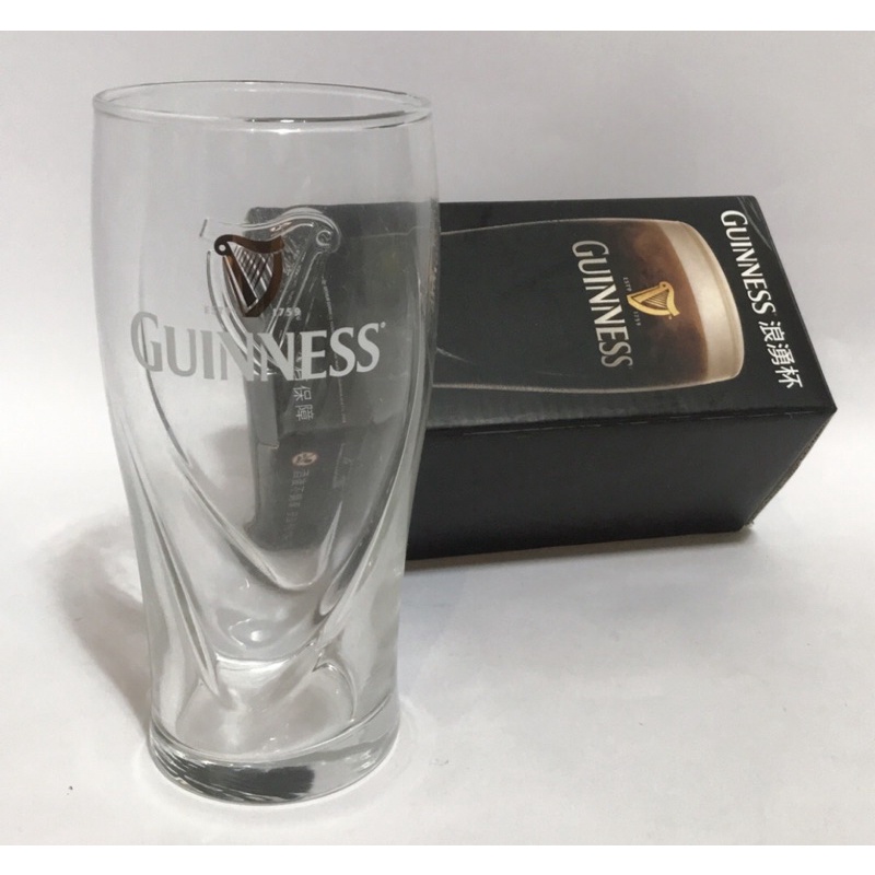 GUINNESS健力士啤酒杯.浪湧杯.玻璃杯.全新