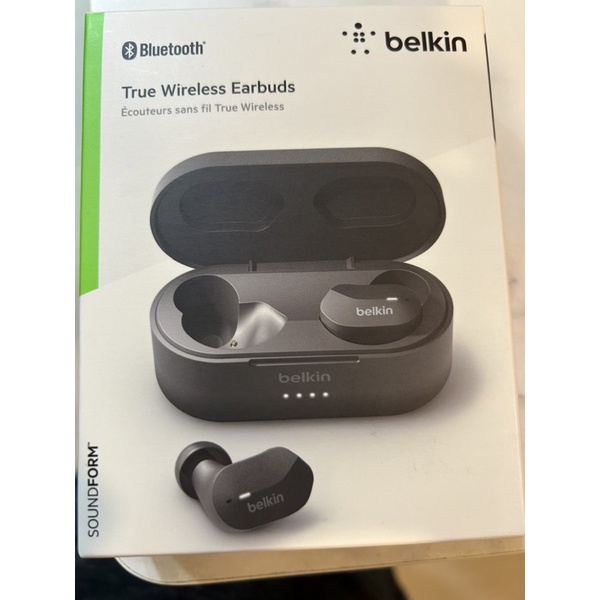 全新-Belkin TWS真無線藍牙耳機（黑色）