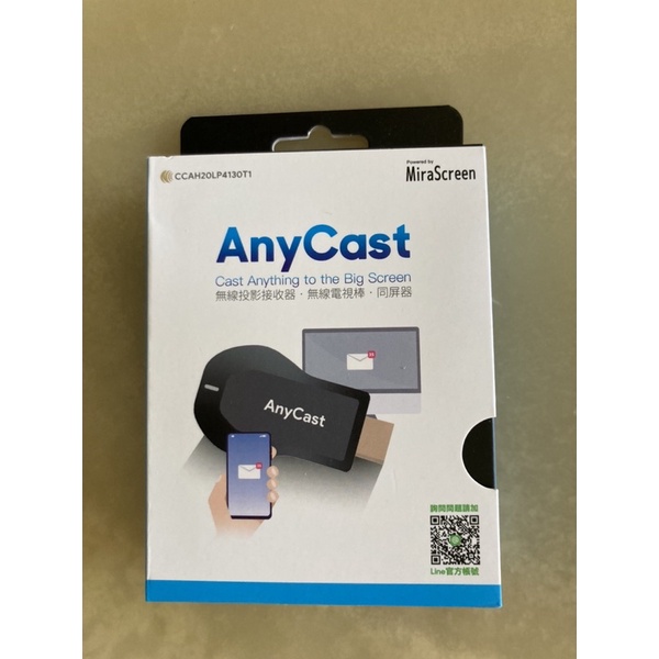 全新/Anycast 全自動無線影音鏡像器 HDMI 無線同步 電視棒