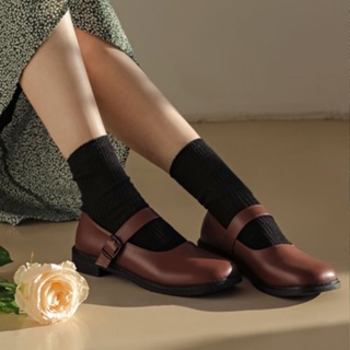 預購 韓國代購 瑪莉珍平底鞋 女鞋 鞋子 英倫鞋