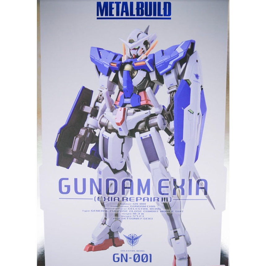 ＝逆襲的哈囉＝ 現貨 日版 能天使 metal build exia エクシアリペアIII MB 超合金 完成品