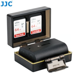 JJC SD卡相機電池收納盒 富士 NP-W126S Sony NP-FZ100 佳能 LP-E6 尼康 ENEL15等