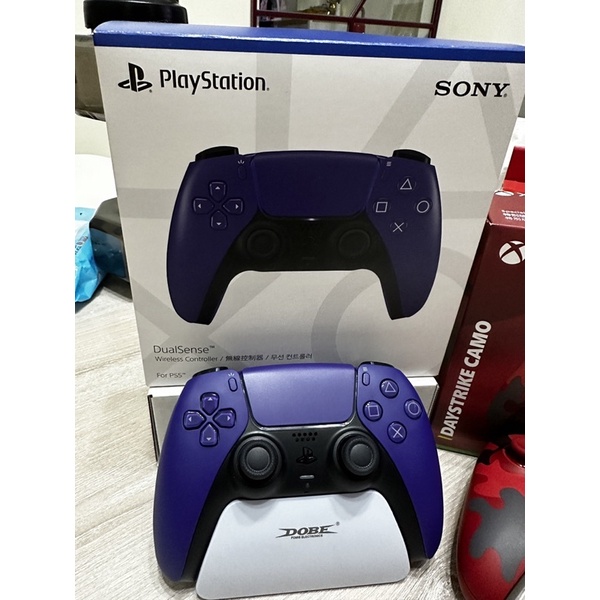 近全新 PS5銀河紫sony DualSense DS5 無線控制器 手把手柄台南 二手