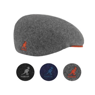 KANGOL 504S WOOL 羊毛 雙色調 多色 鐵灰/深藍/橘色 鴨舌帽 小偷帽 特殊配色【TCC】