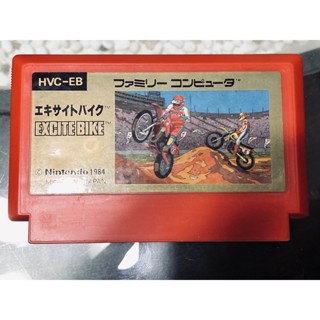 現貨【★土城銀河星★】可速出正版FC任天堂紅白機卡帶保證讀取 ~ 越野機車 越野摩托車正日版紅白機遊戲日文版卡夾