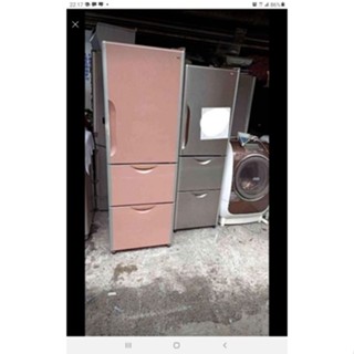 二手中古家電，日立325～355公升3門冰箱，銀色325公升（寬54cm），橘色355公升，可製冰，保固3個月，大戶藥師