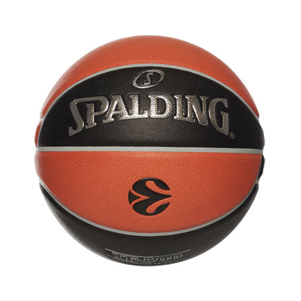 ＊LOVERY＊SPALDING 斯伯丁籃球 台灣公司貨 SP TF-500 歐冠盃系列 合成皮 7號黑/橘色 手感佳