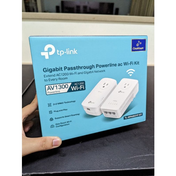 TP-Link AV1300 Powerline WiFi 電力網路線 地下室網路