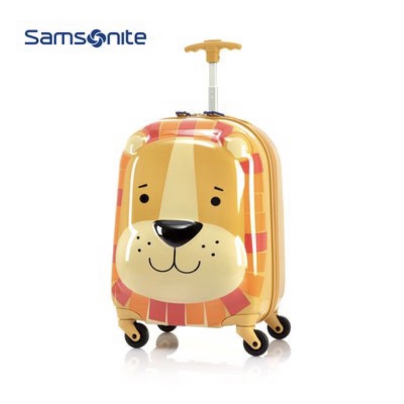 全新 美國Samsonite動物兒童旅行箱 新秀麗 獅子 旅行箱 啟賦贈品 16吋