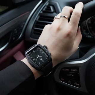 蘋果不锈钢錶帶 鋁合金改裝錶帶 適用Apple Watch錶帶 S8 S7 S6代 男士錶帶 44mm 45mm