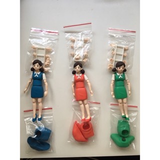 figma 杯緣子 可動 公仔 藍色 紅色 綠色