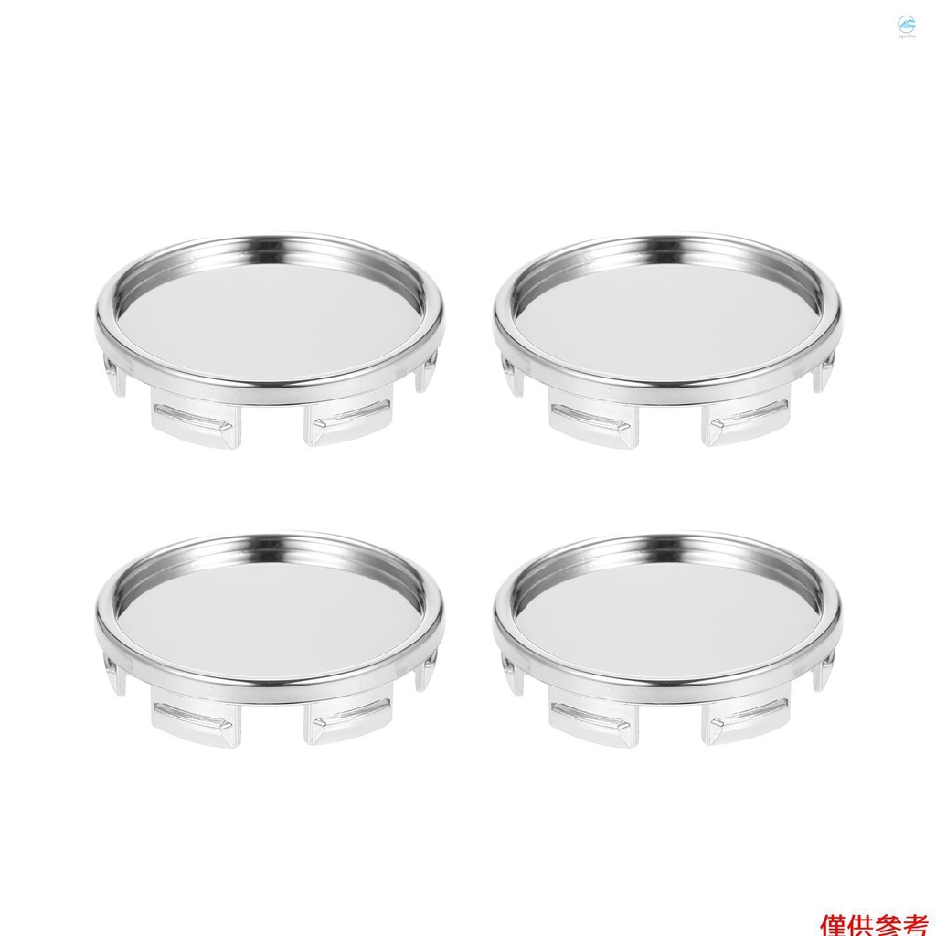 Crtw 4PCS 55mm 車輪中心帽 Hub 輪胎輪轂蓋蓋通用 ABS