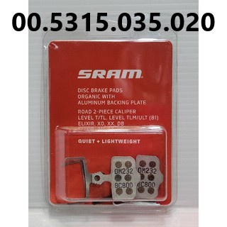 SRAM ETAP RED AXS FORCE AXS 12速碟煞來令片 輕量降噪005315035020
